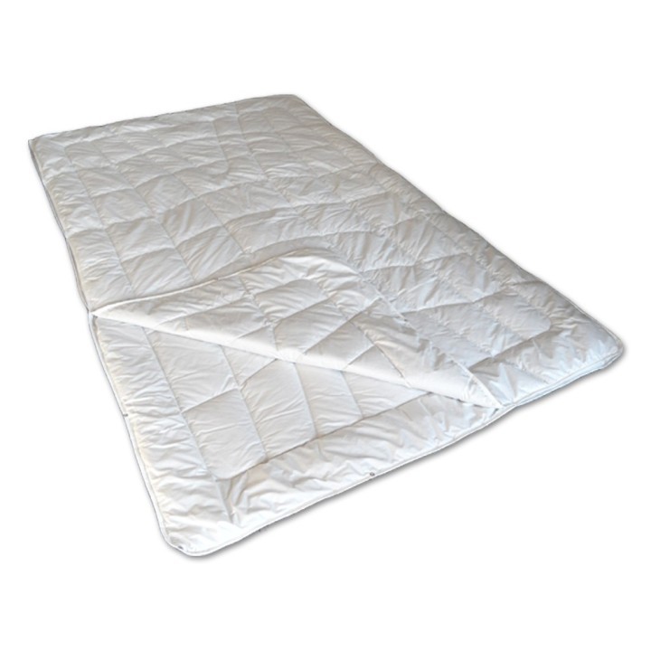 4-seizoenen Kamelenharen dekbed - zomer en herfstdeel steppatroon