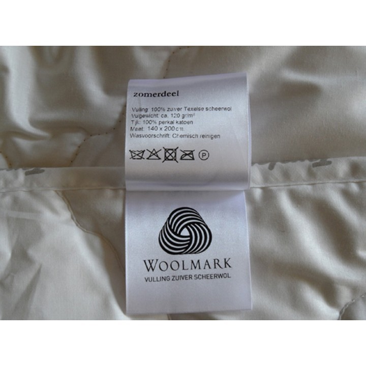 Texeler Multikeus Hoogzomerdekbed - waslabel/woolmark