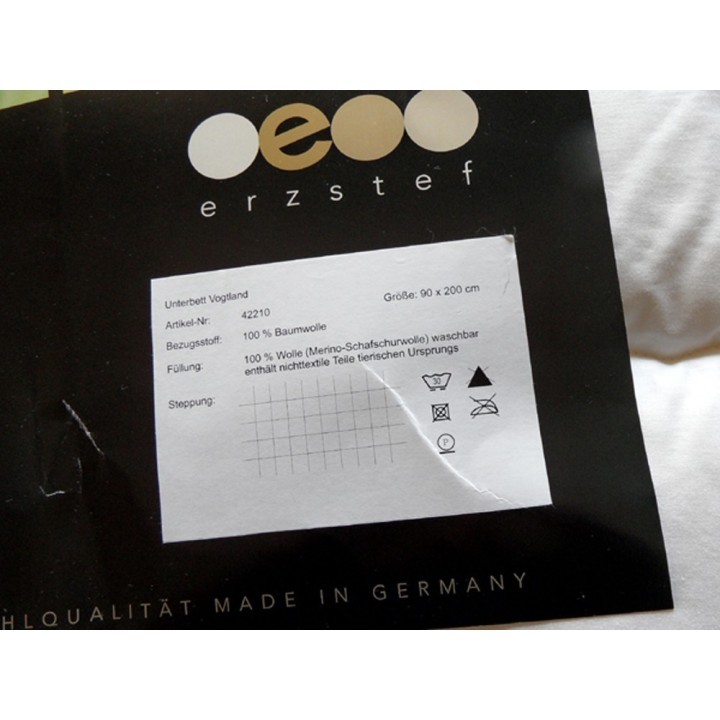 Merino wollen onderdeken - Vogtland