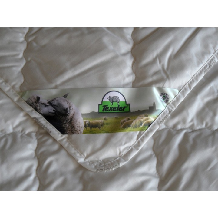 Texeler Multikeus voor- en najaarsdekbed - hoeklabel