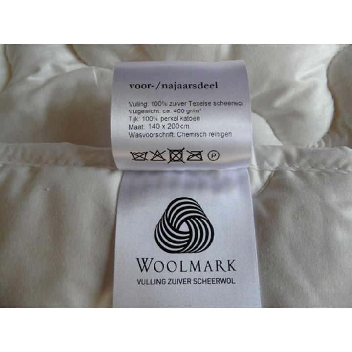 Texeler Multikeus voor- en najaarsdekbed - waslabel/woolmark
