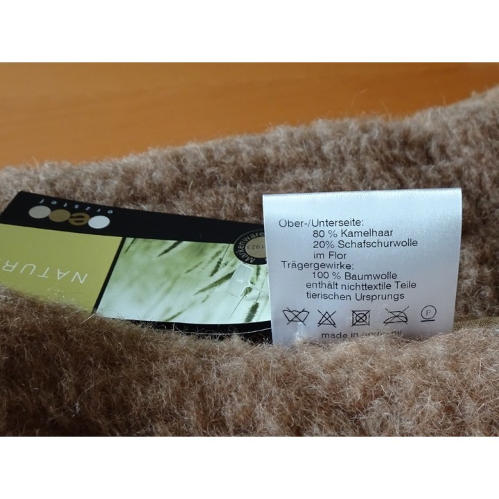 Onderdeken kameelhaar