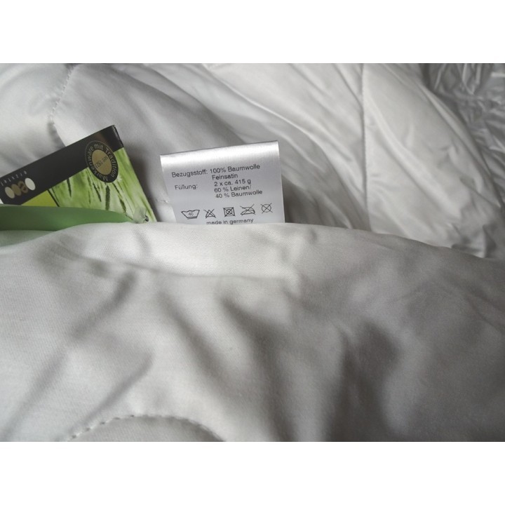 Linnen all year dekbed waslabel