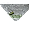 Linnen zomerdekbed hoeklabel Linnen zomerdekbed hoeklabel