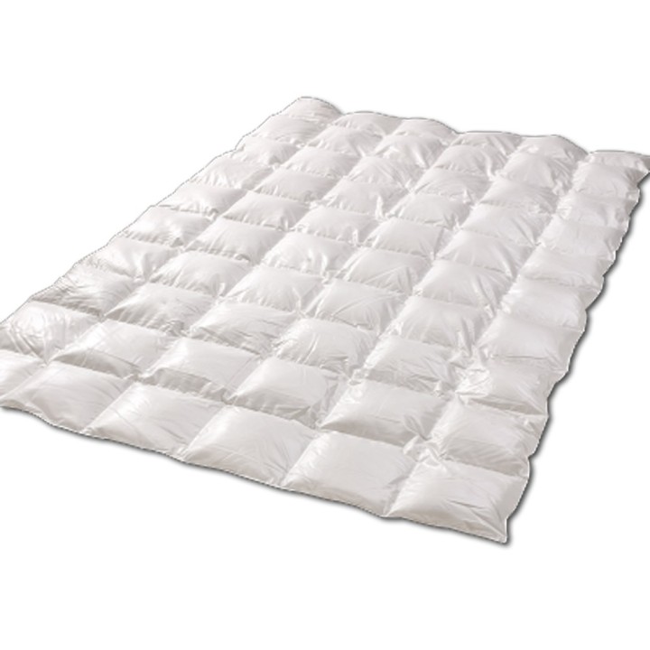 Hoogzomerdonsdekbed met keuze uit verschillende tijkstoffen