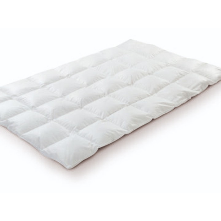 Hoogzomerdonsdekbed met keuze uit verschillende tijkstoffen