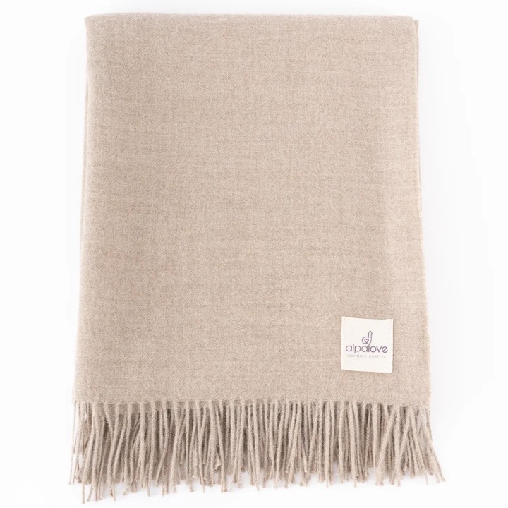 Alpaca Plaid - 100% Alpaca wol