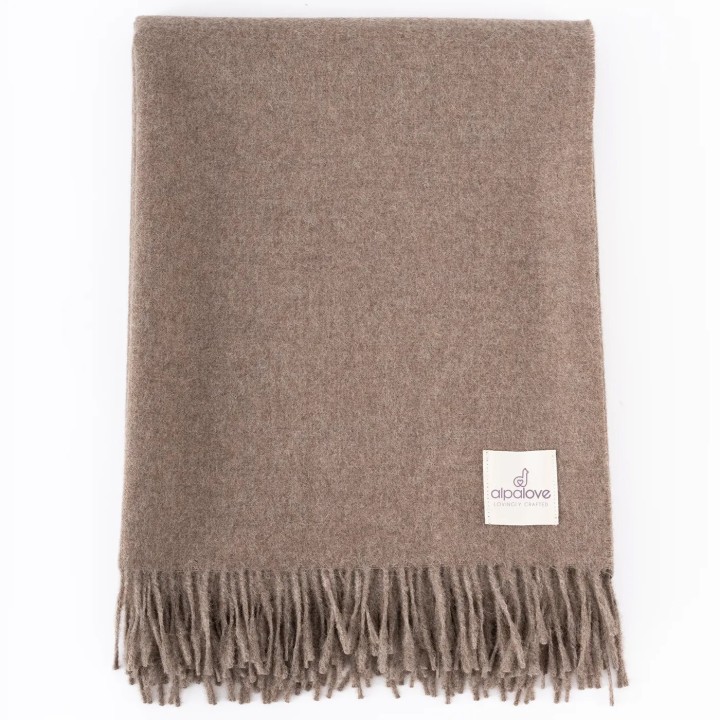 Alpaca Plaid - 100% Alpaca wol